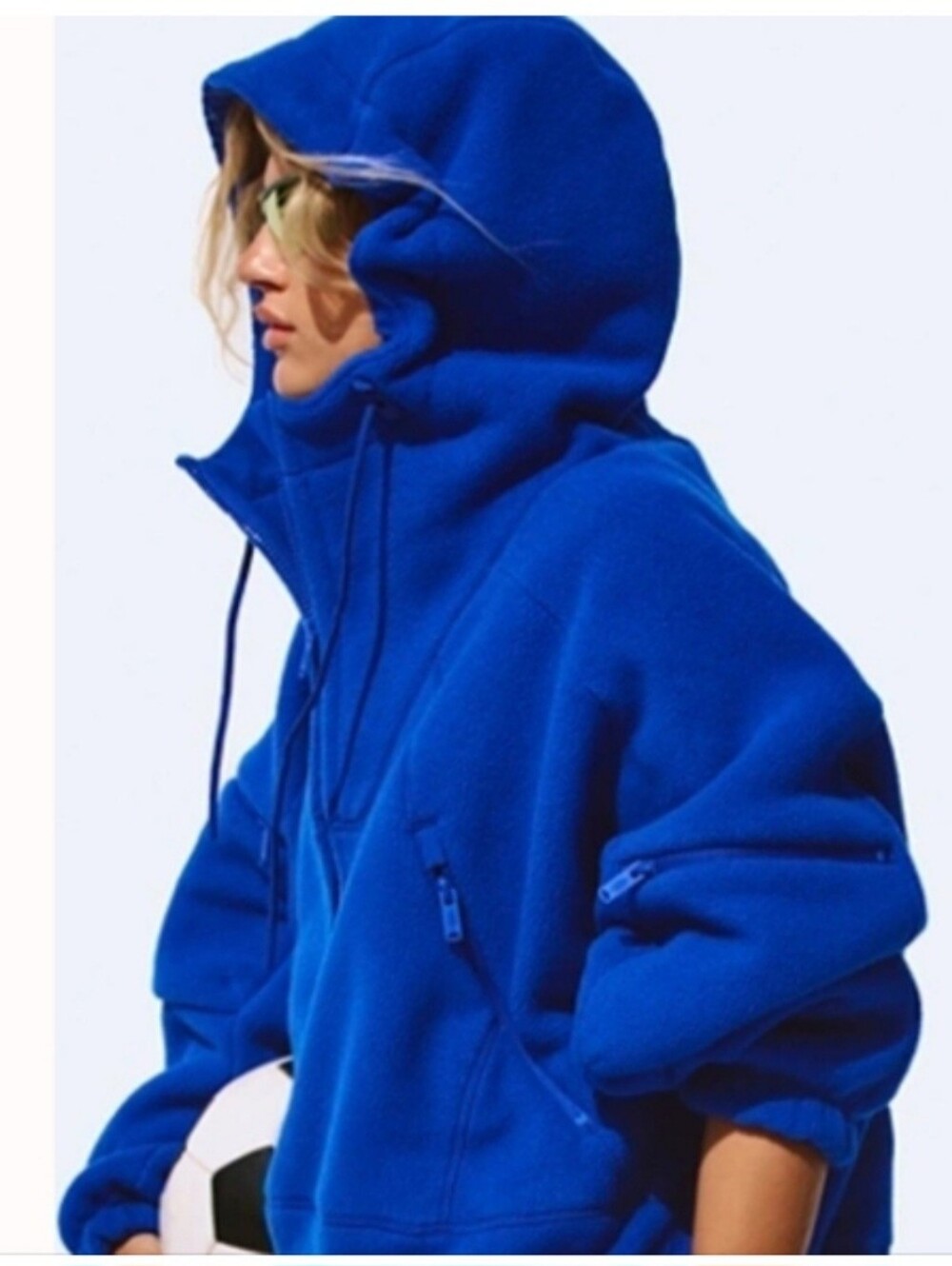 NWOT! Free People WILD AND FREE oversized Hoodie. Size S SOLD OUT COLOR!